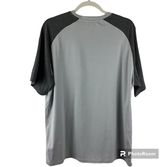 01.ALGO Performance Raglan Colorblock T-Shirt - Picture 2 of 4